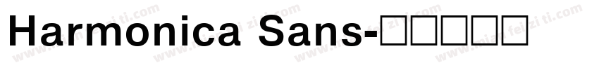 Harmonica Sans字体转换